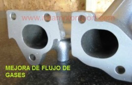 MODIFICACION MEJORA COLECTOR ESCAPE DE MOTOR TIPO FUNDIDO-1