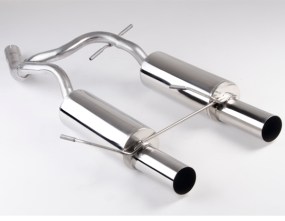 silencioso trasero doble renault clio mk 2 sport trasero