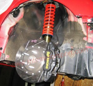 suspension + frenos evo Lancer 9