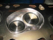 camara de culata pulida y equilibrada