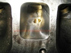 conducto escape de culata acabado