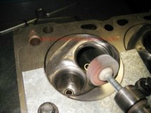 pulido de camara de culata