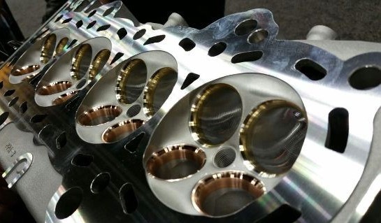 camaras de culata modificadas para potenciacion de motor y competición